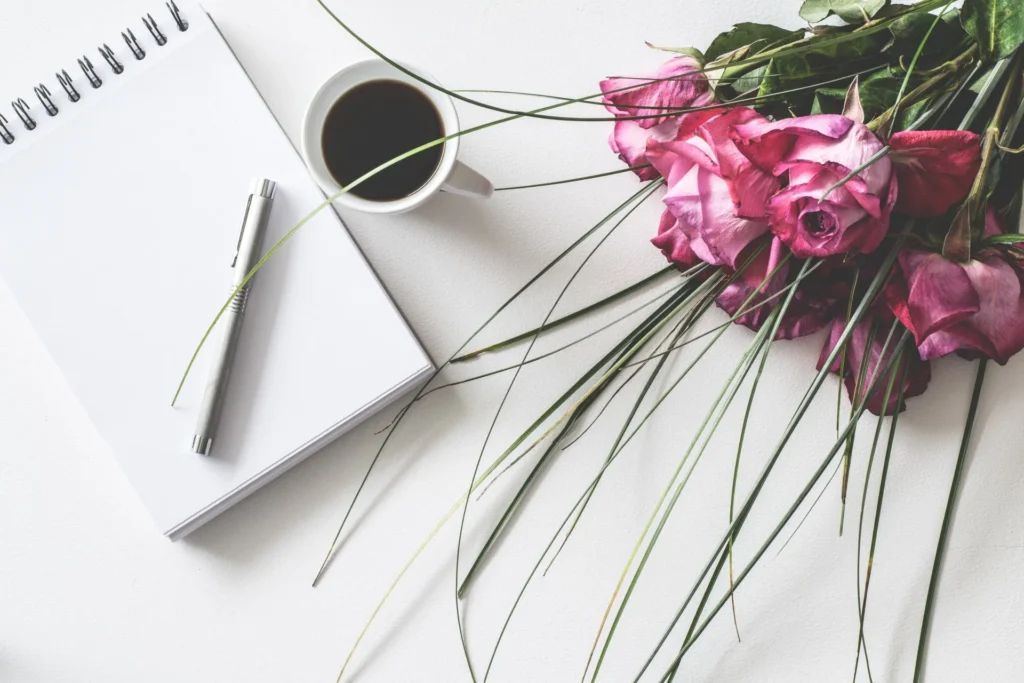 Prescription Renewals text on medical notepad with pen and flowers background – NP Health Clinic Whitby
